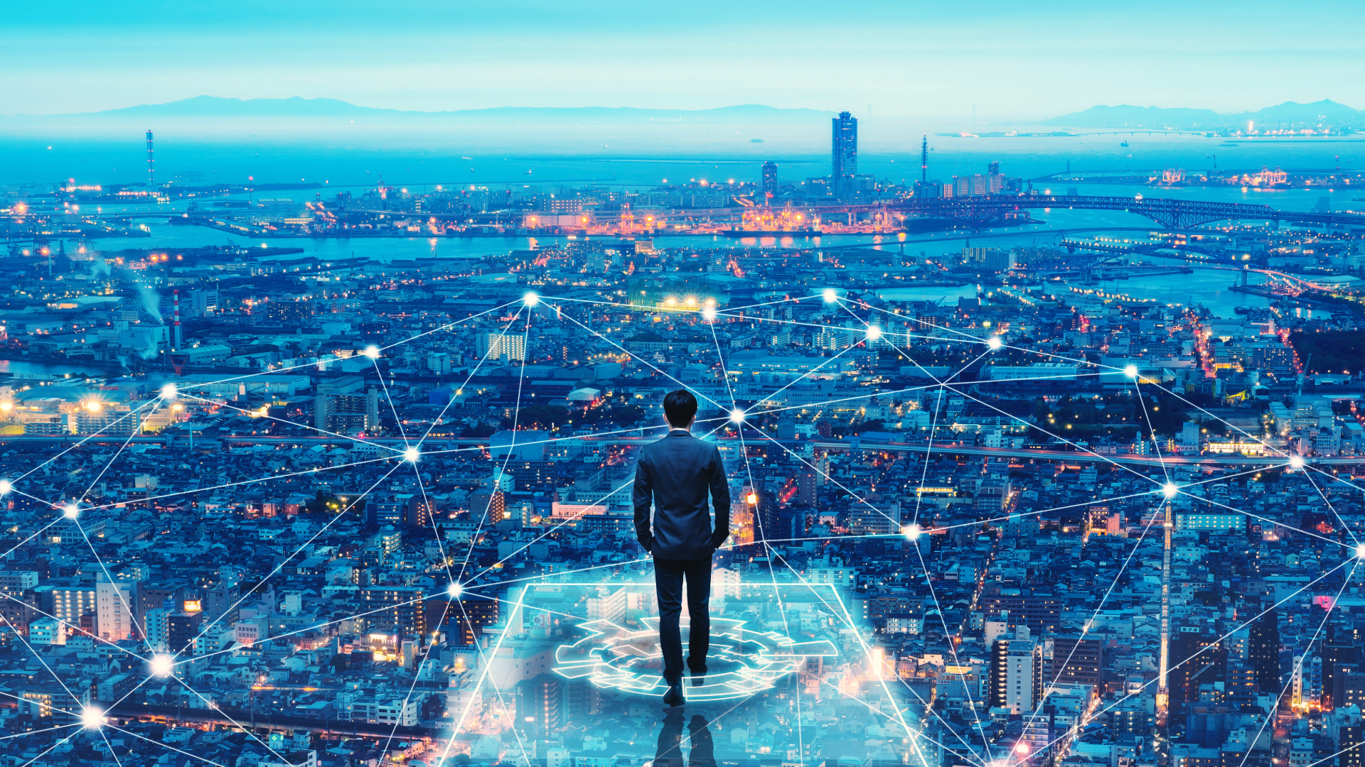 Future skyline and smart infrastructure at Dholera Smart City